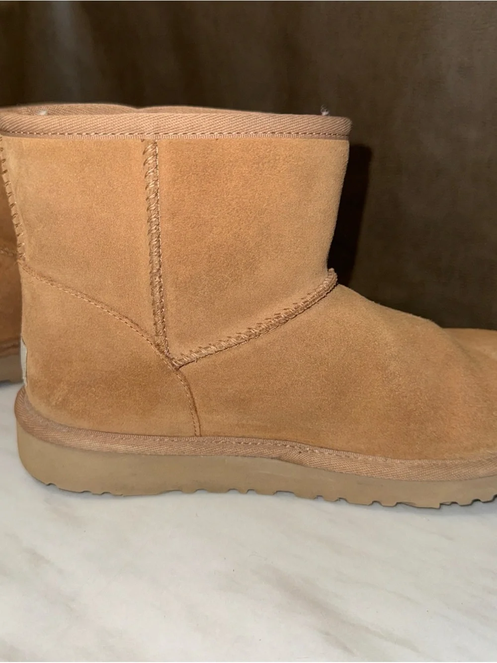 UGG khaki nubuck Jona boots size 4